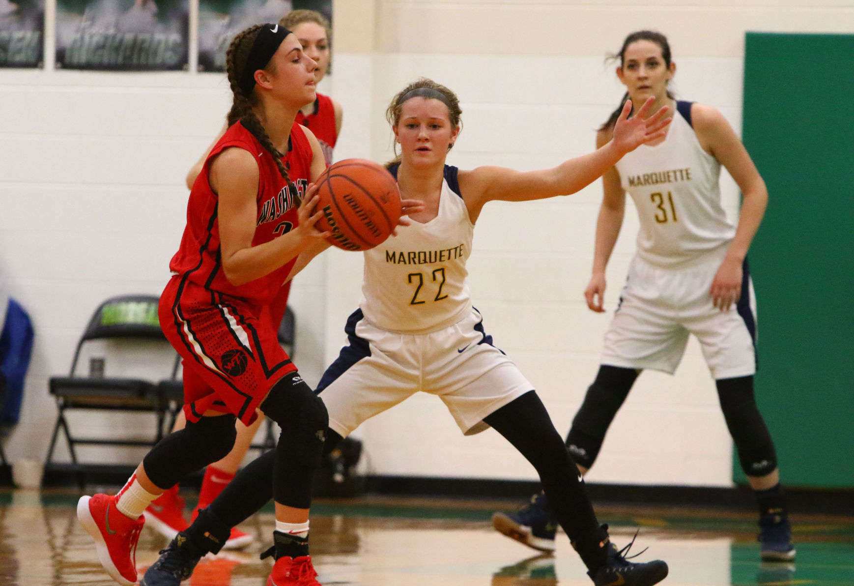 Girls Basketball Sectionals - Washington Township vs. Marquette Catholic